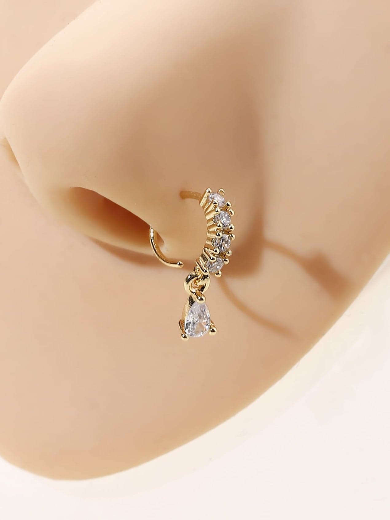 Diamond Nose Ring Bold and Elegant Jewellery for Fashion Lovers