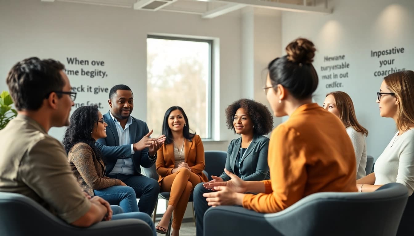 Engaging career coaching session exemplifying personalized support and guidance in Career Coaching.