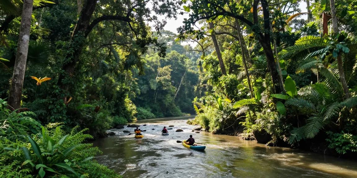 Dandeli resorts offer ultimate adventure vacations surrounded by nature's beauty.