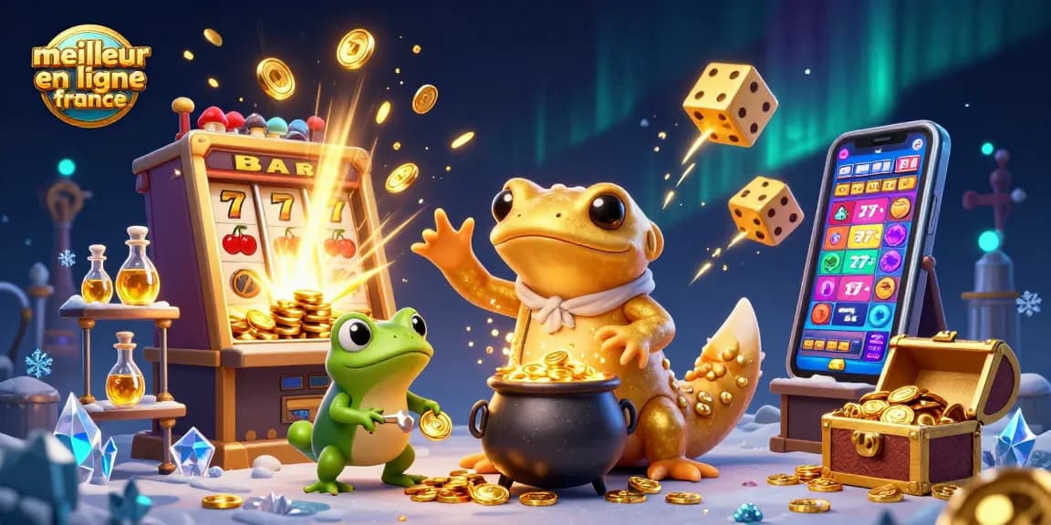 Découvrez les jeux du meilleur casino en ligne France tout en profitant d'une riche expérience de jeu.