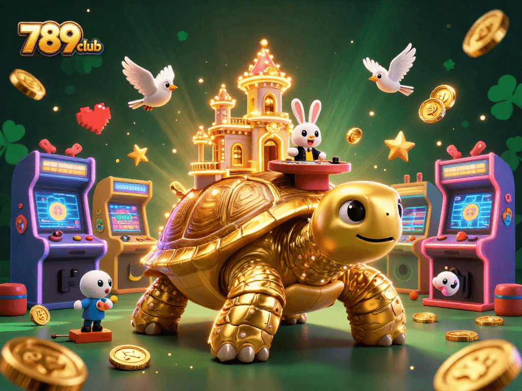 Experience the exciting gaming world at 789club with a golden tortoise casino and engaging games.