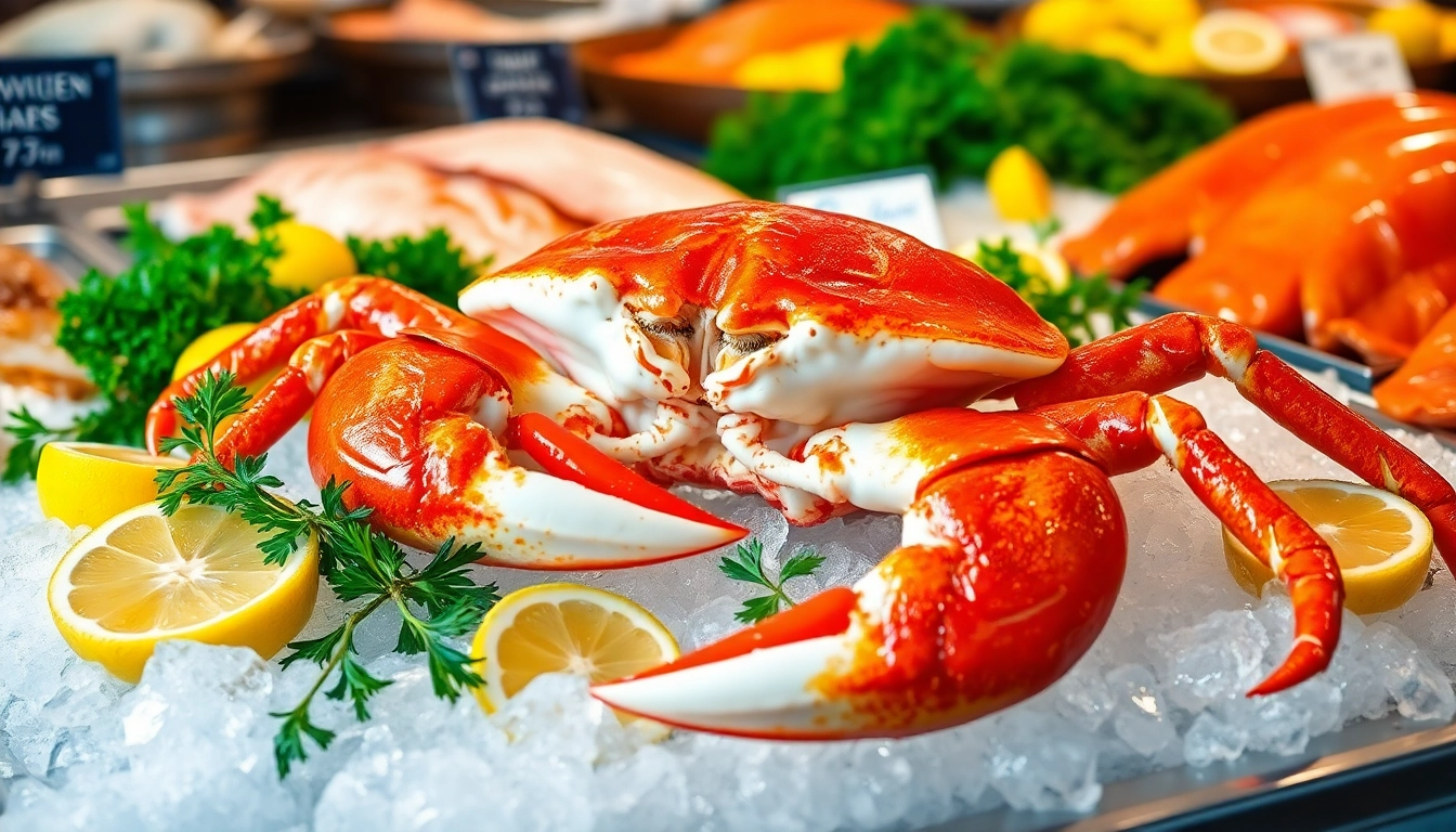 Shop for Norwegian king crab wholesale supplier products featuring fresh, premium seafood.