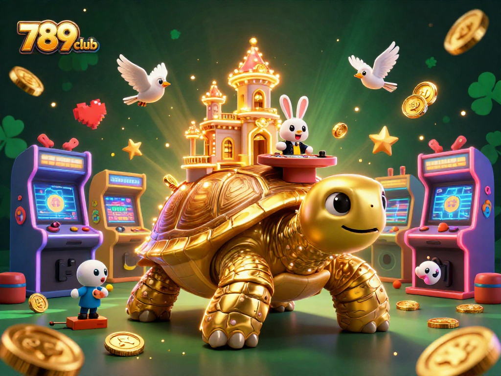 Experience the exciting gaming world at 789club with a golden tortoise casino and engaging games.
