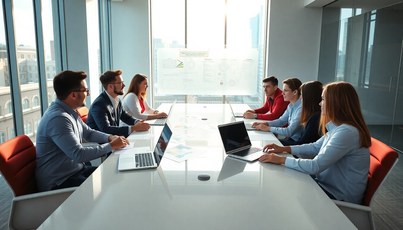 Enhance your business insights with theredandwhitemagz.com, showcasing a diverse professional teamwork scenario.