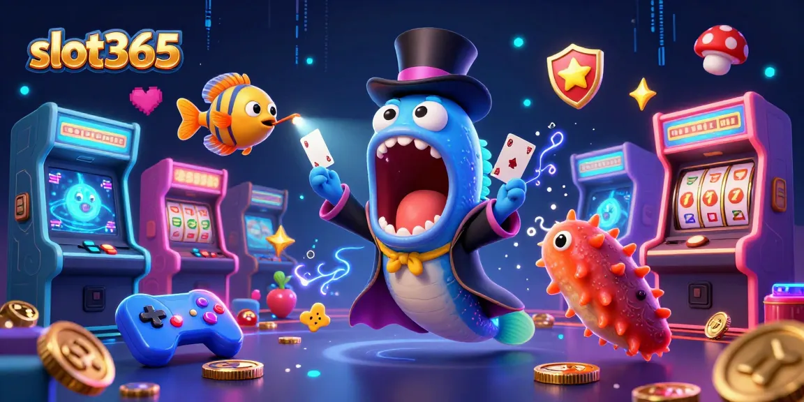 Experience an exciting slot365 adventure with vibrant characters illuminating the gaming world.