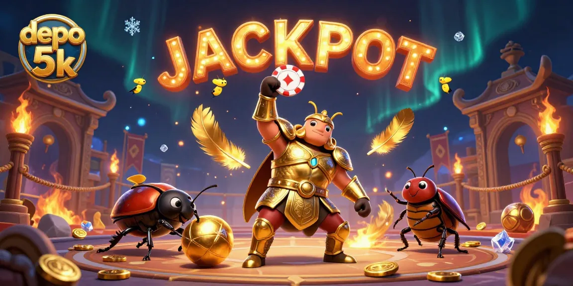 Menangkan jackpot dengan depo 5k di dunia perjudian slot yang seru.