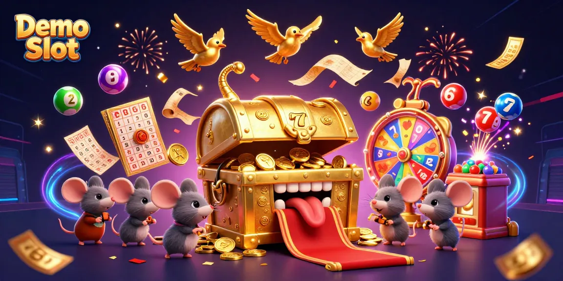 Engage with demo slot experiences featuring golden treasures and vibrant game elements.