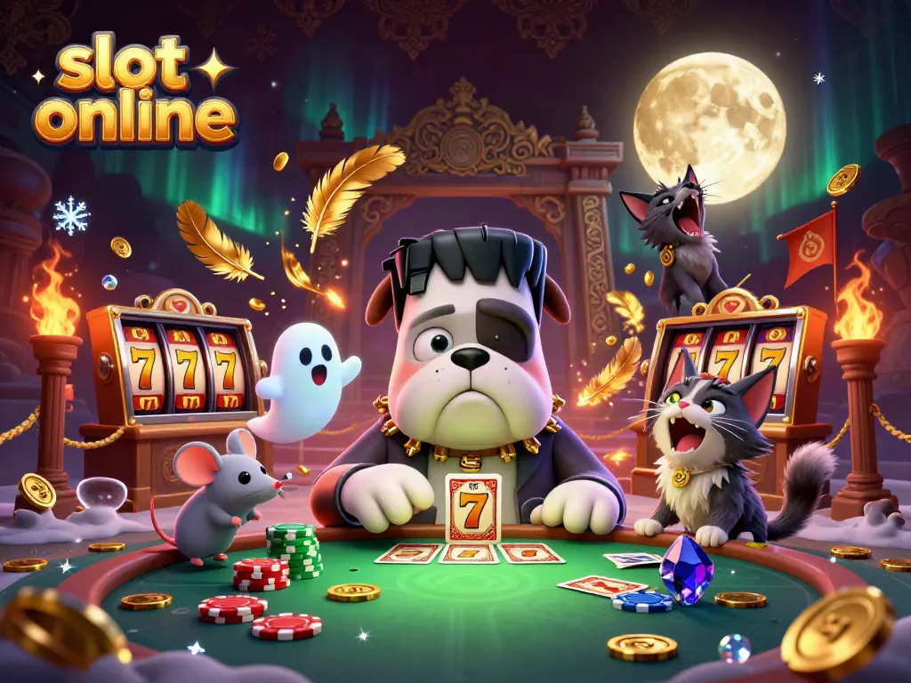 Experience thrilling slot online action with cartoon characters and magical gaming elements.