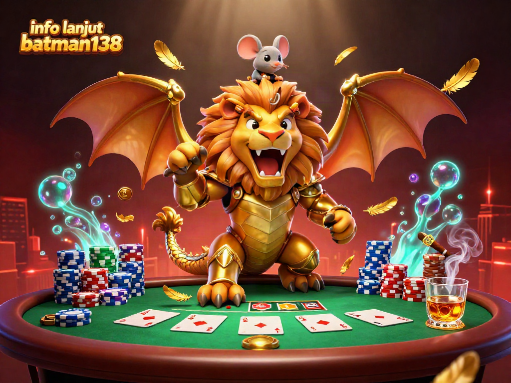 Informasi lanjut batman138, pertaruhan poker menarik dengan chimera dan elemen kasino.