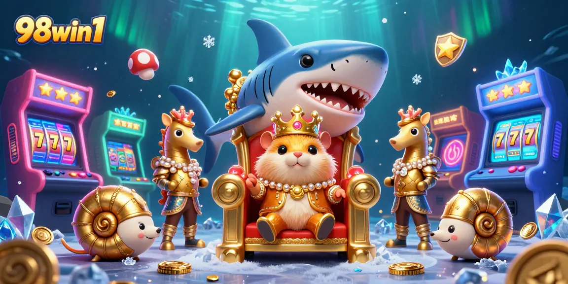 Experience thrilling gameplay with 98win1's exciting slot reels and vibrant gaming elements.