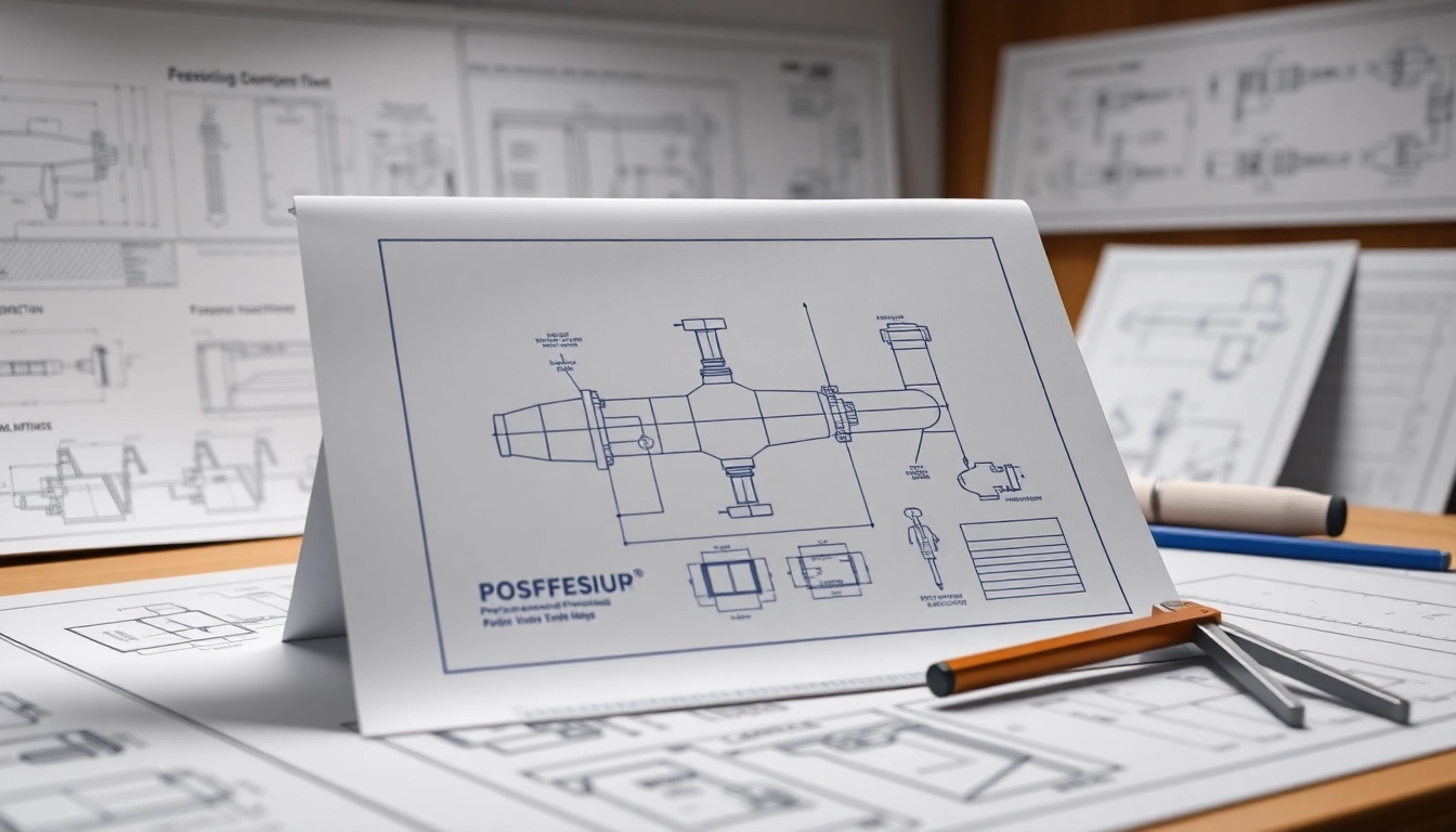 Visual representation of Pressure Vessel Design showcasing technical schematics and engineering tools.