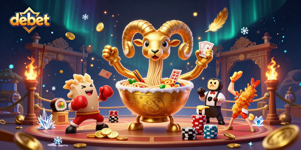 Engage with debet-focused gaming excitement in this immersive 3D casino scene featuring vivid characters and dynamic elements.