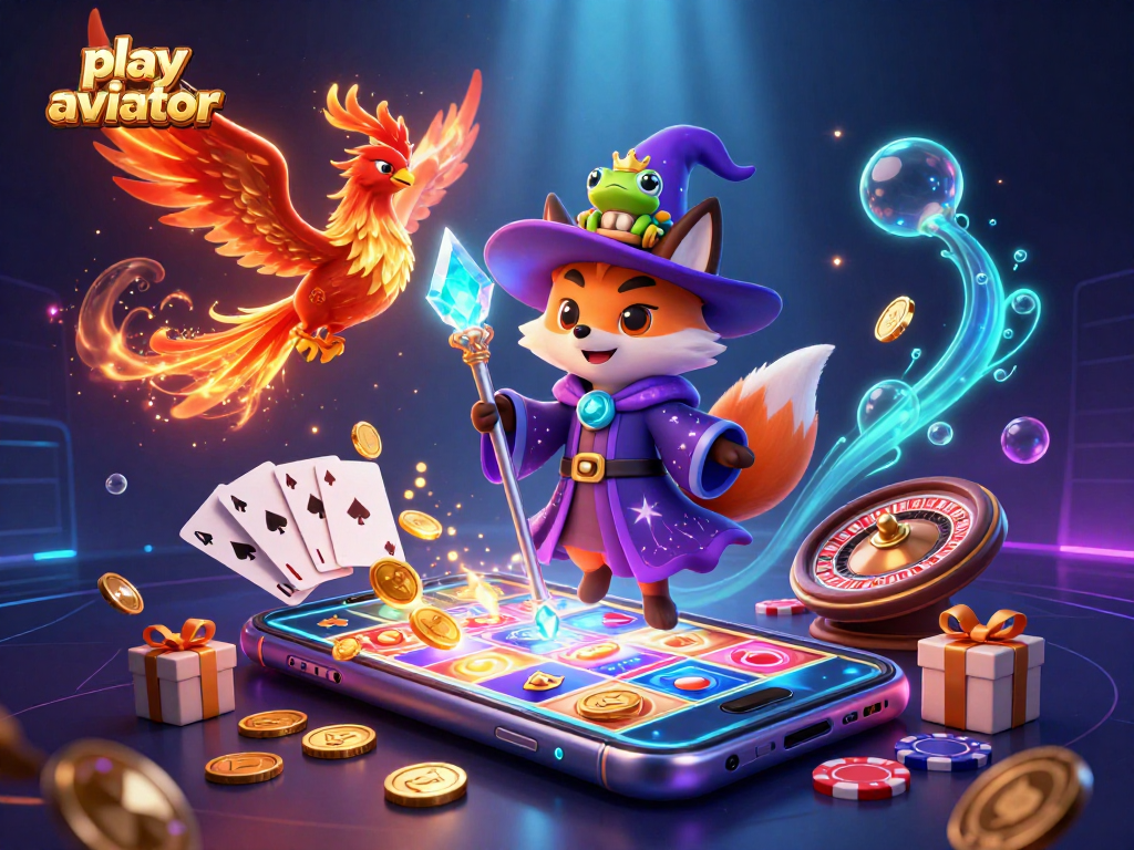 Play Aviator and win with dynamic casino elements, vibrant characters, and engaging graphics.