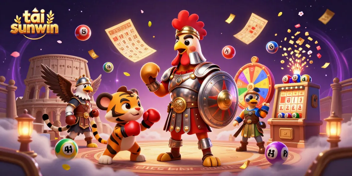 Play tải sunwin while enjoying an immersive experience in this dynamic 3D casino illustration.