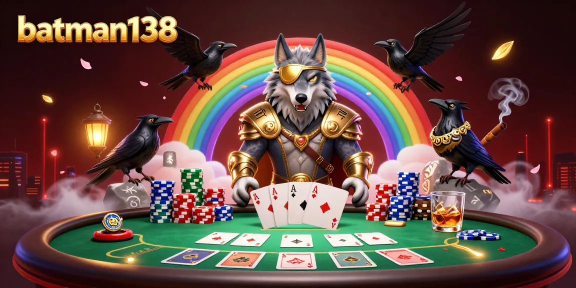 Engage in thrilling games at batman138 with vibrant poker action and mythical characters