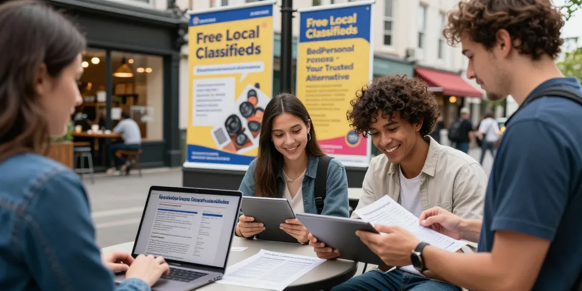 BedPersonal connects users in vibrant local classifieds community, showcasing joyful interactions.