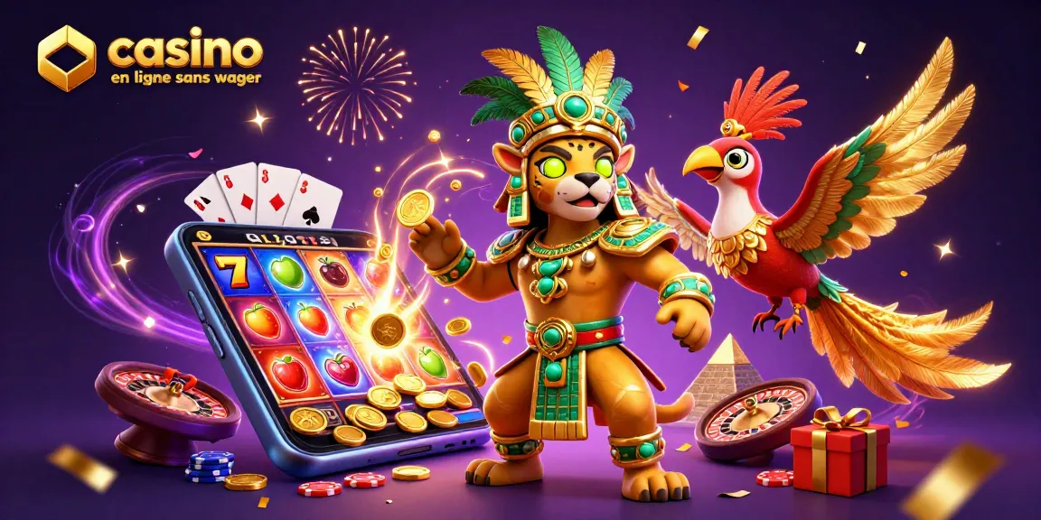 Gagnez avec des jeux captivants dans un casino en ligne sans wager, plein de vie et d'énergie.
